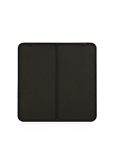 Зеркало Marco черное металлическое 60 x 60 см