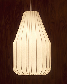 Подвесной светильник Somar из синтетических волокон и стальных стержней