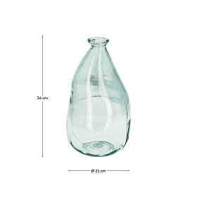 Ваза Anner 36 cm прозрачное стекло