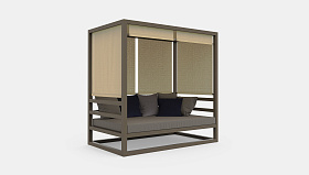 Диван уличный Tres под навесом