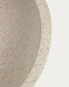 Умывальник Sunday белый терраццо Ø 40 см