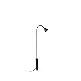 LILY 650 Уличный маяк на штыке черный LED 3W 2700K