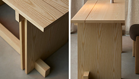 Письменный стол Rak-25 черный ясень