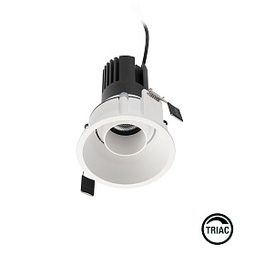 Встраиваемый светильник TULIPA DOWN ORI 15W 4000K CRI90 36° белый TRIAC