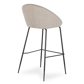 Барный стул Almer с бежевой обивкой