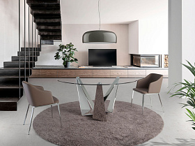 Стул F3201 /4022 коричневый