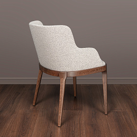 Стул Garbo/А ткань Loop 07, итальянский орех