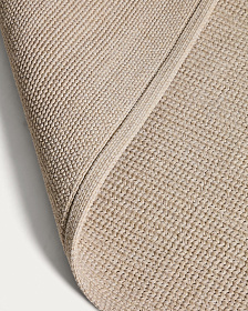 Ковер Turiane из синтетического волокна цвета экрю, 200 x 300 см