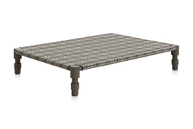 Индийская кровать GL Tartan зеленая двойная