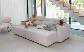 Диван раскладной Paradis Duet AX+AX+L+L