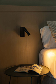 Бра с ридером CRONOS LECTOR NEGRO LED 4W 2700K