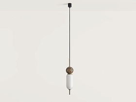 Подвес Anet бронзовый металл - коричневый мрамор