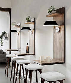 Бра Aider матовая латунь