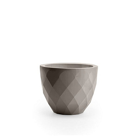 Кашпо Vases Nano матовое Taupe Ø18x15