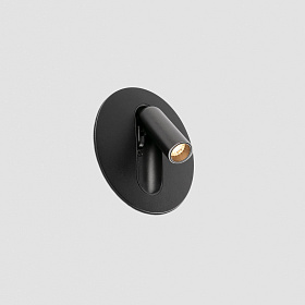 TIMIT Бра с ридером черное LED 2700K