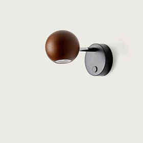 Настенный светильник Lita черное дерево