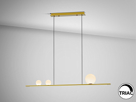 Подвесной светильник Mila золотой