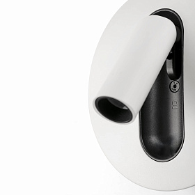 TIMIT Бра с ридером белое LED 2700K