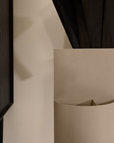 Atin Подставка для зонтов из бежевого металла