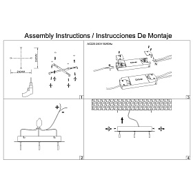 9362+9211 (5L) Подвесная люстра ARRECIFE