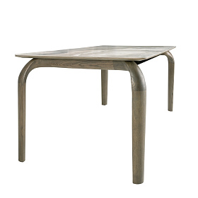 Обеденный стол 1142/DT-19075) из керамики в мраморной отделке
