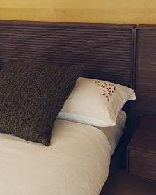 Чехол на подушку Melien из жаккарда зеленый  50 x 50 см