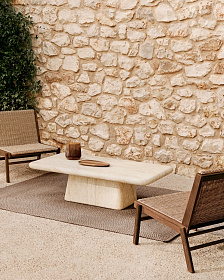 Ковер уличный Despas из синтетических волокон бежевый 160 x 230 см