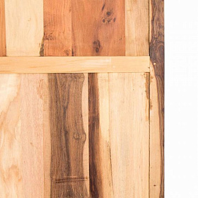 Деревянная ширма в винтажном стиле