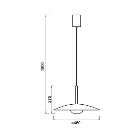 Подвесной светильник LIDIA 8975