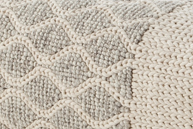 Пуф Mangas Space Rhombus слоновая кость