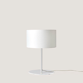 Настольная лампа Tex белая / белый абажур 801011/41