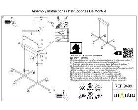 9409 Люстра подвесная AFRICA