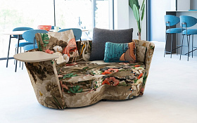 Поворотный диван Infinity You&Me XL в ткани Les Elegants S.6