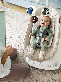 Кресло-качалка UPPAbaby Mamaroo Charlie - Sand Melange