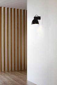 Черный бра Venice ш200 1X E27