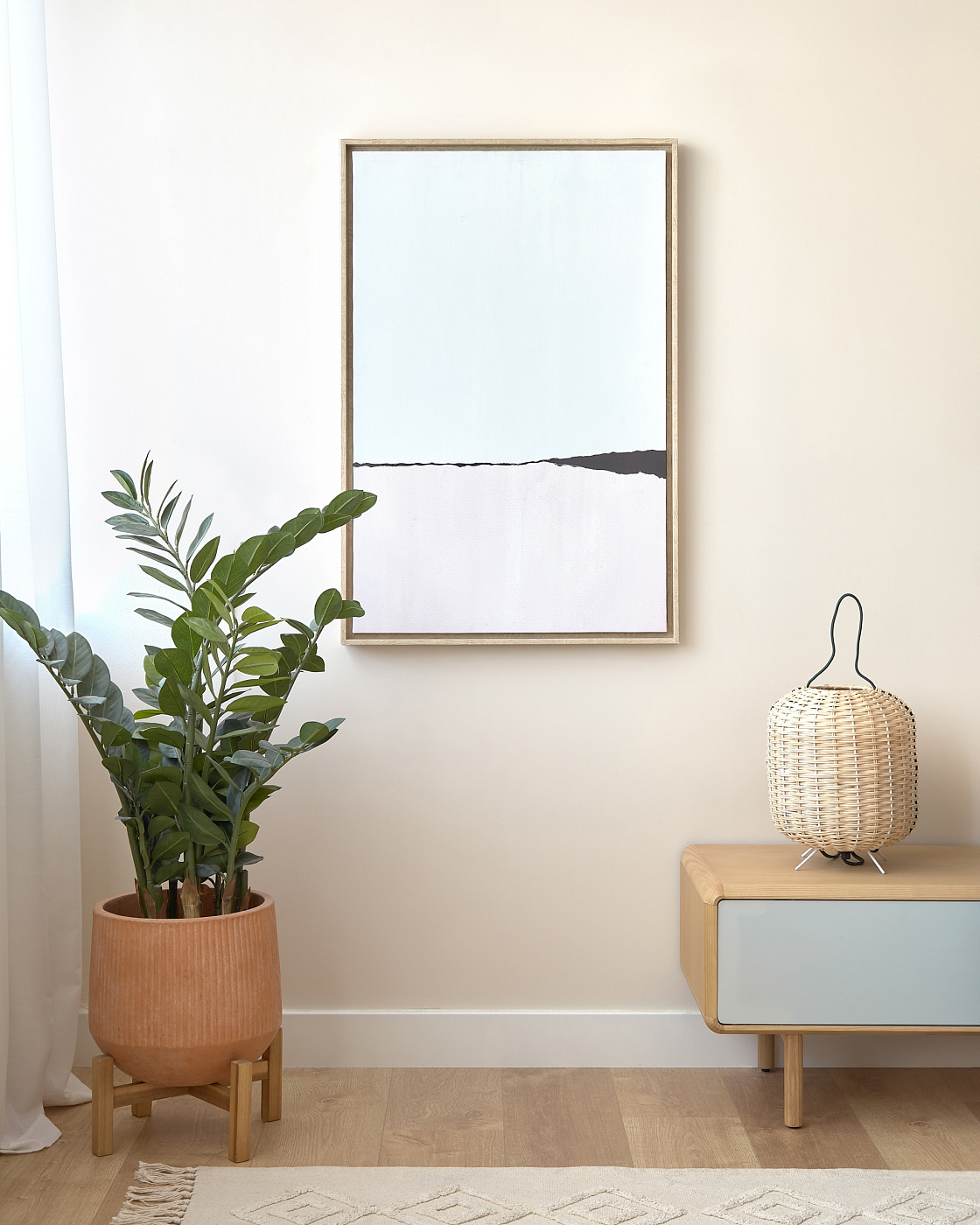 Картина Wrigley розово-белая