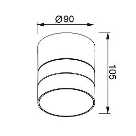9101 Настенный уличный светильник SALER