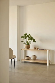 Стеллаж Bona 120 cm 2S кремовый