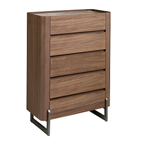 Шифоньер 7153/437-W из ореха и керамики