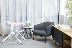 Стульчик для кормления Cocoon Oribel Z Розовая карамелька