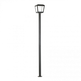 Фонарный столб Plaza темно-серый