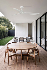 Потолочный вентилятор OUTWOOD Ш1500MM белый 3 PALAS IP44 TUYA