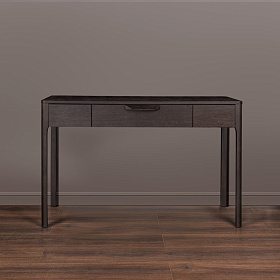 Письменный стол RONDA с ящиком темный орех V36W1