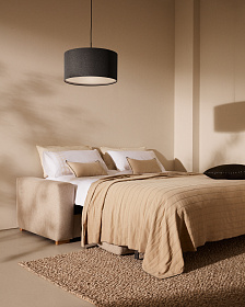 Anley 3-местный диван-кровать бежевого цвета 224 см