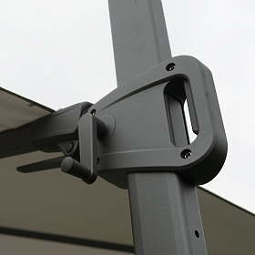 Зонт NEO T2 D350 Anthracite (с основанием и чехлом для хранения)