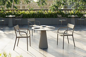 Уличный стул Madison с обивкой   