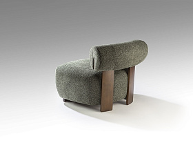 Topaz Кресло орех/зеленый