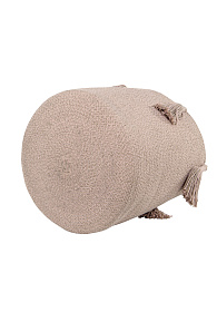 Корзина WOODY Винтажный нюдовый 30*30