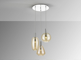 Nara Люстра 3L хром D45