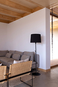 Торшер Gonga черный